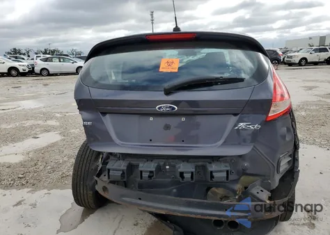2012 Ford Fiesta Se из США, поврежденный, VIN 3FADP4EJ2CM117155